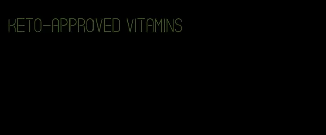 keto-approved vitamins